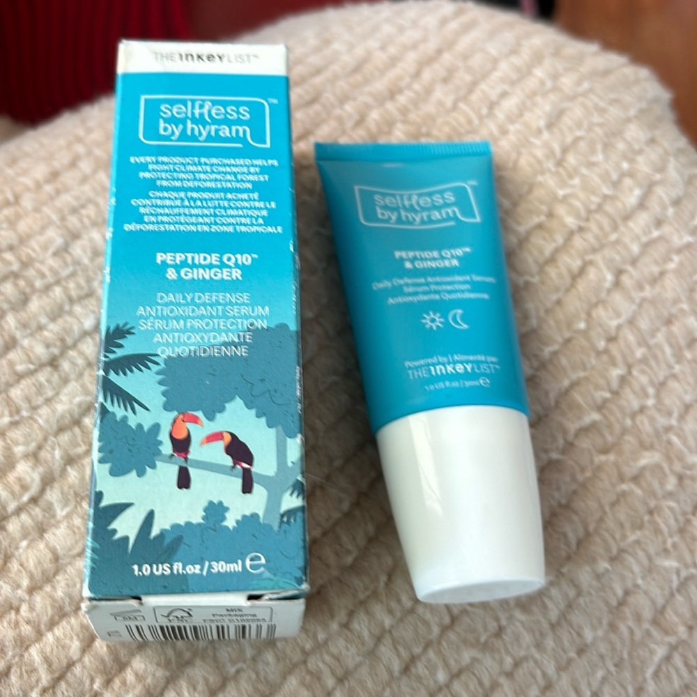 SELFLESS BY HYRAM Peptide Q10 & Ginger ​Daily Defense ​Antioxidant Serum 30mlNIB